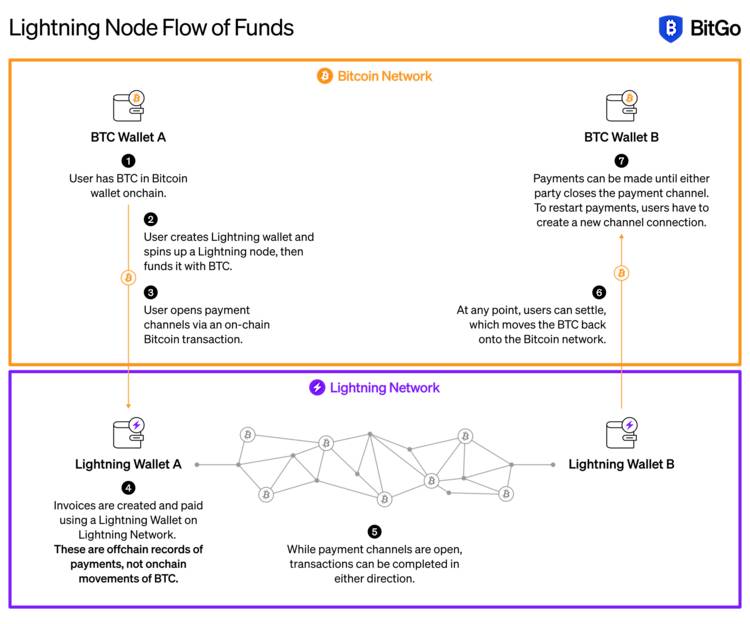 Lightning Network Flow Chart